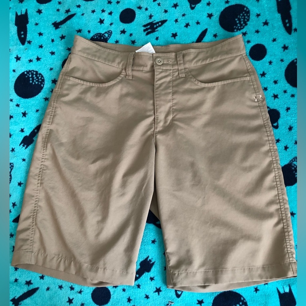 Under armour heat gear Khaki Shorts Mens 30